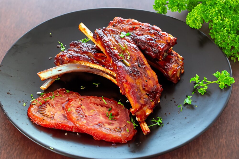 Wild Boar Ribs in the Oven