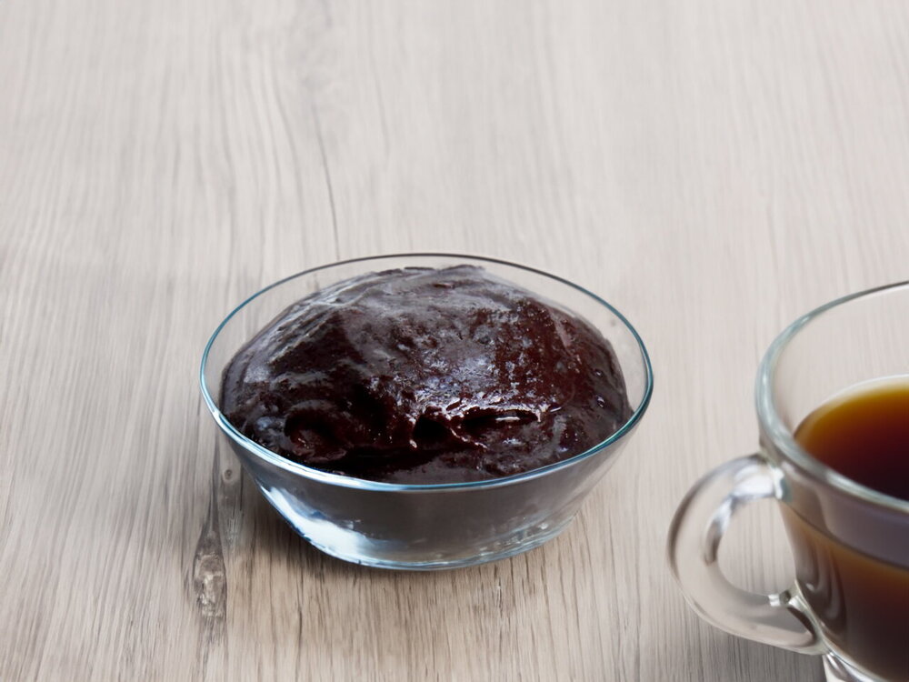 Milk Custard with Dark Chocolate and Cocoa