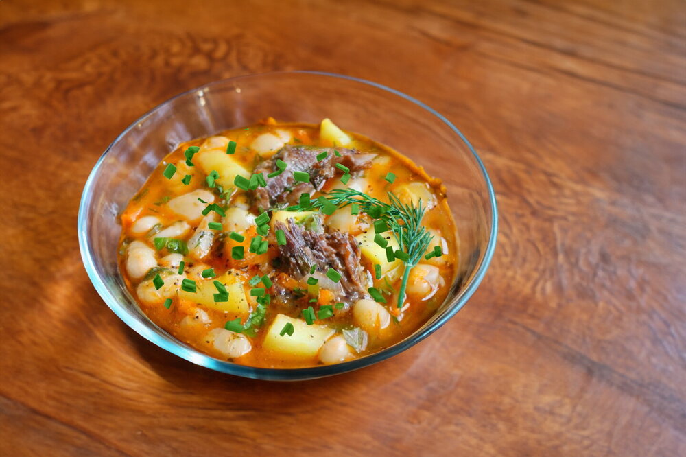 Bean Soup with Meat