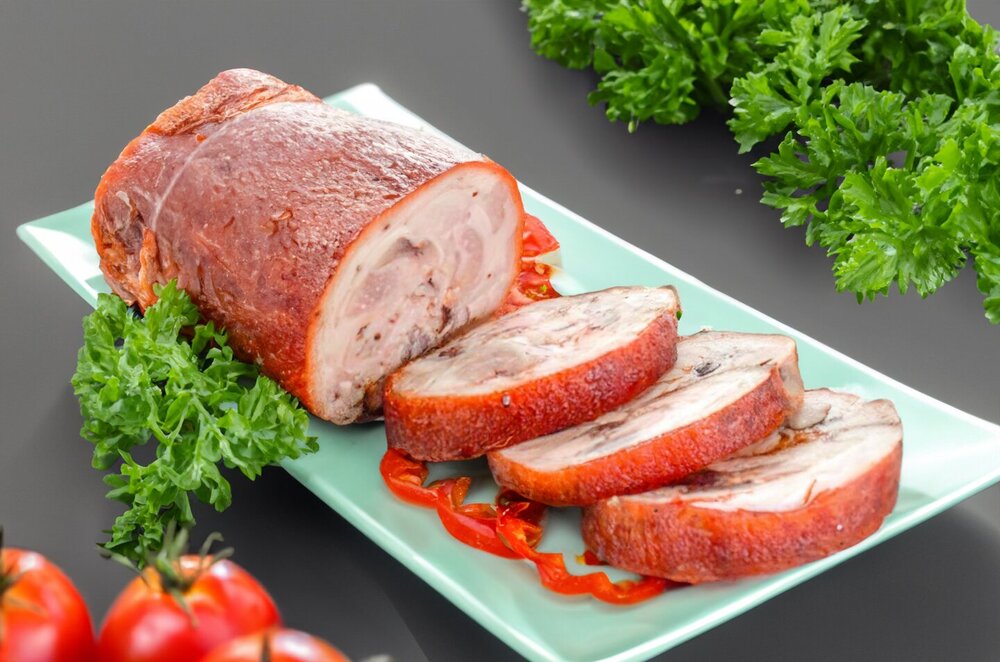Boiled Pork Knuckle Roll