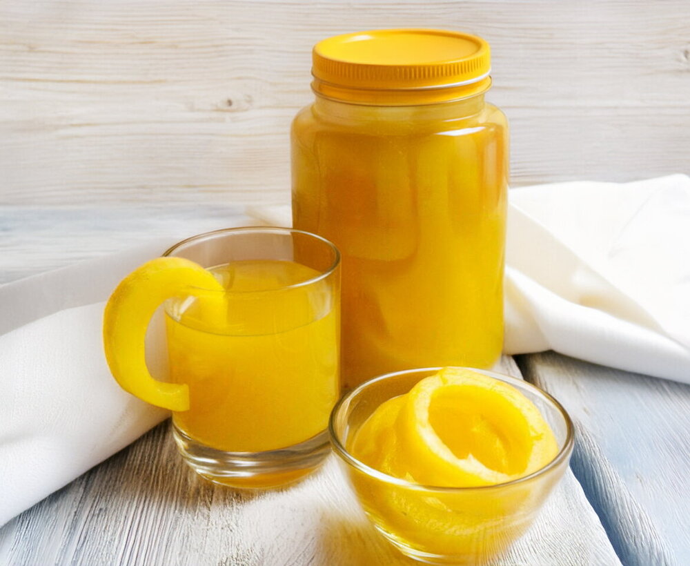 Pineapple-Flavored Zucchini Compote for Winter