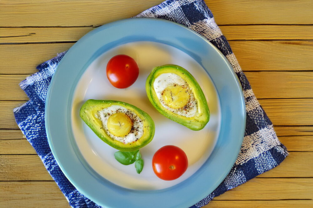 Oven-Baked Avocado with Egg