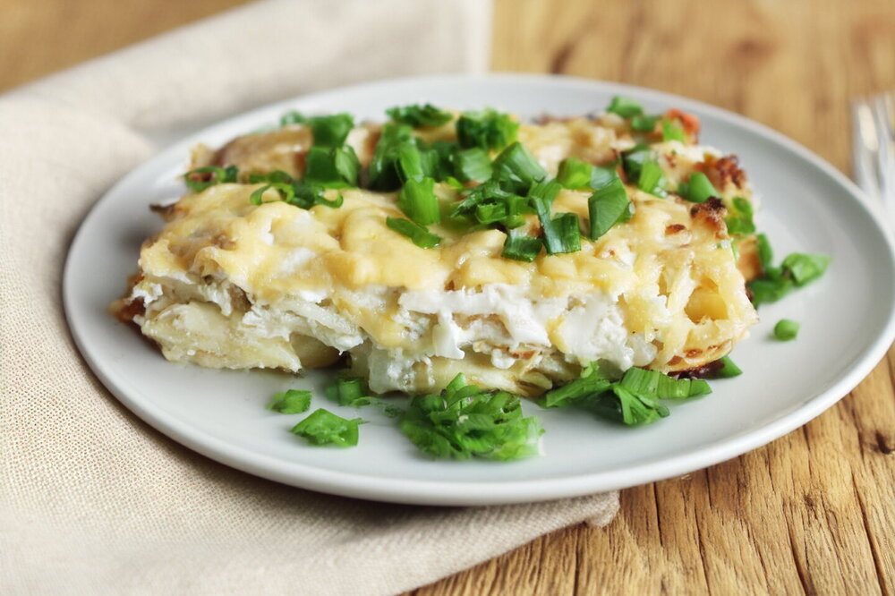 Oven-Baked Pelmeni with Cheese