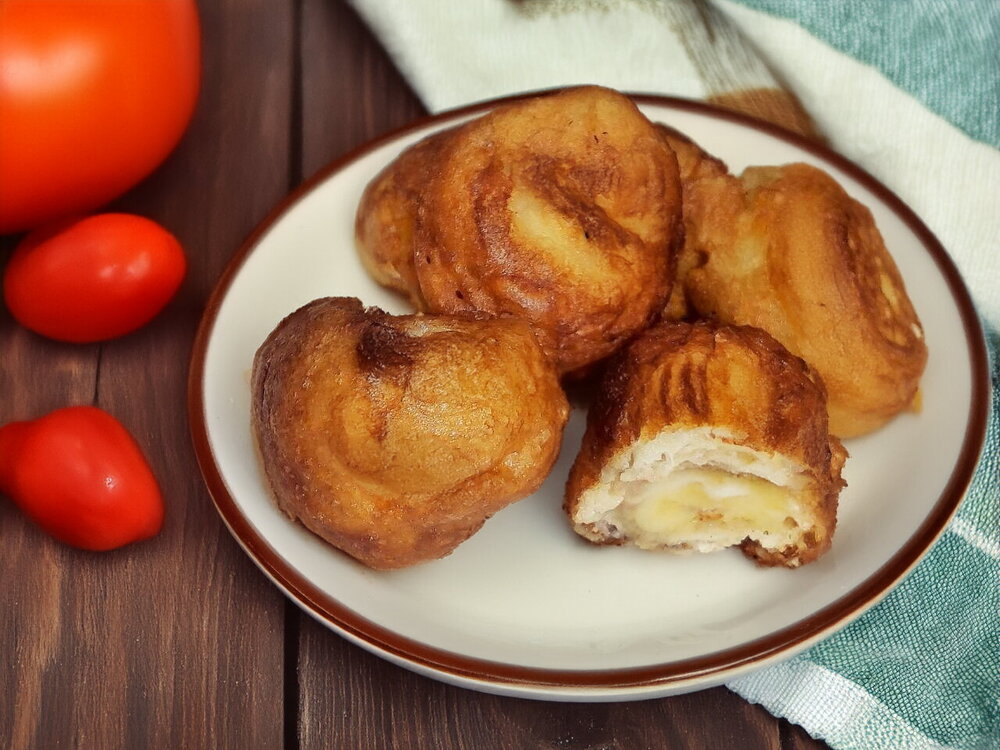 Deep-Fried Banana Balls in 5 Minutes