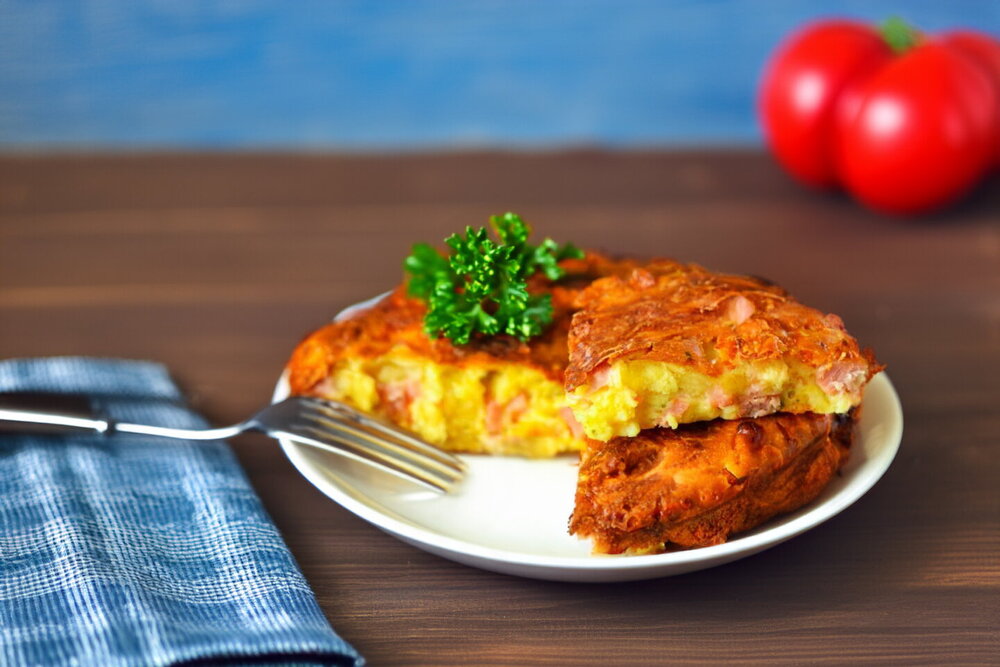 Ham and Cheese Pie