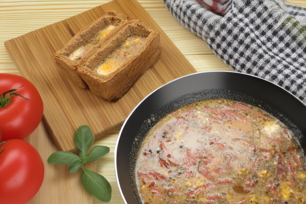 Polish Żurek Soup with Smoked Meats