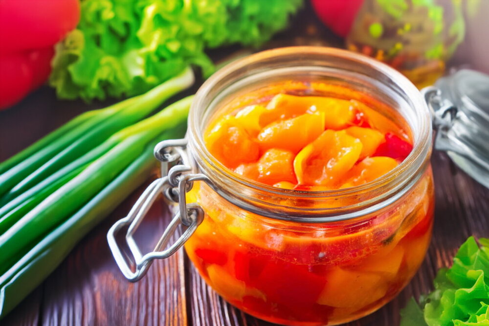Pickled Bell Peppers for Winter