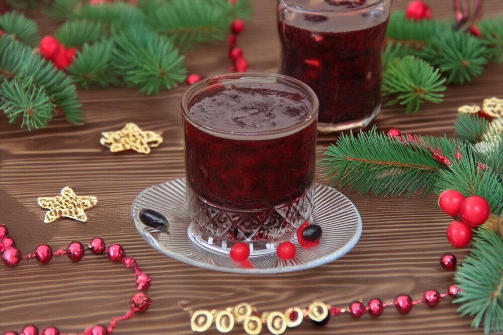 No-Cook Haskap Berry Preserve for Winter
