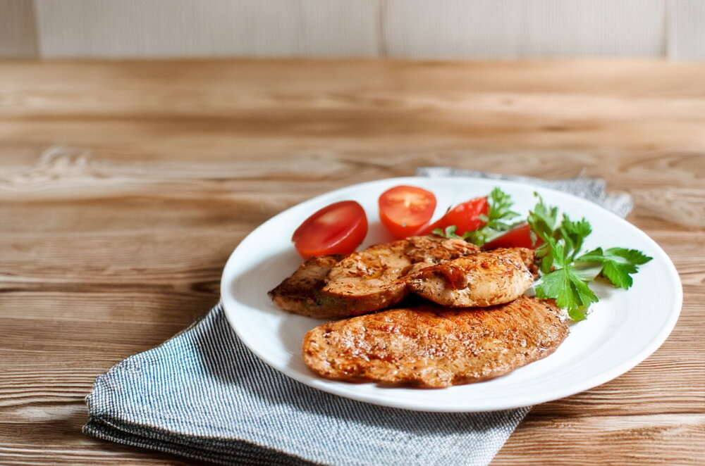Juicy Pan-Fried Chicken Breasts