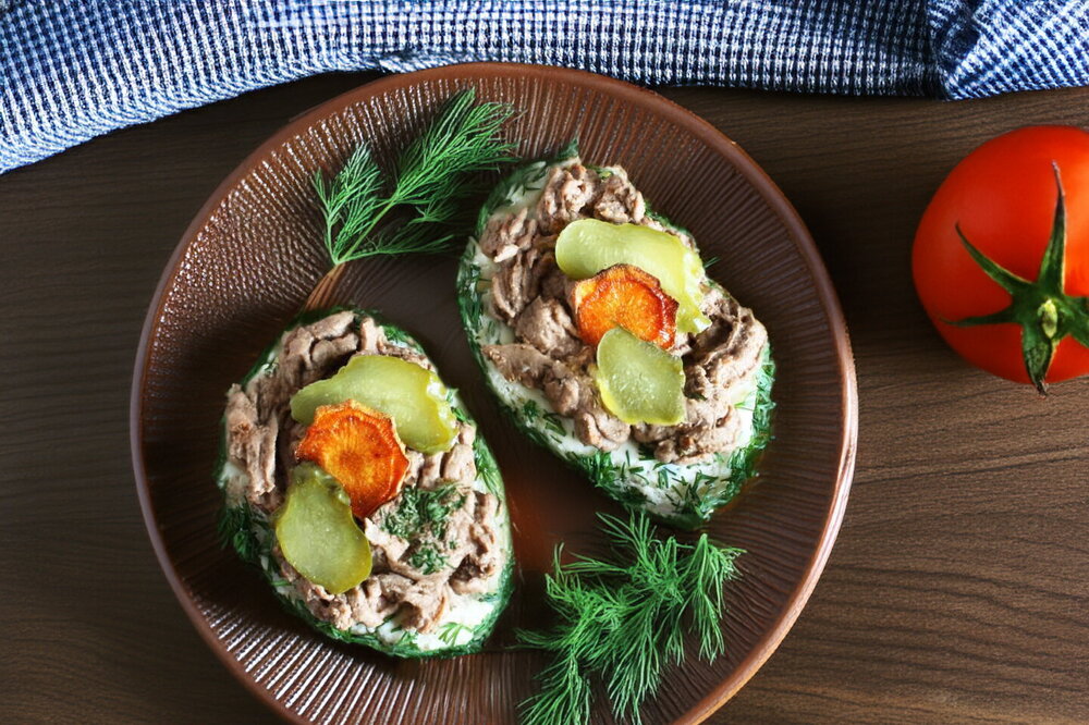 Festive Pork Liver Pâté Sandwiches