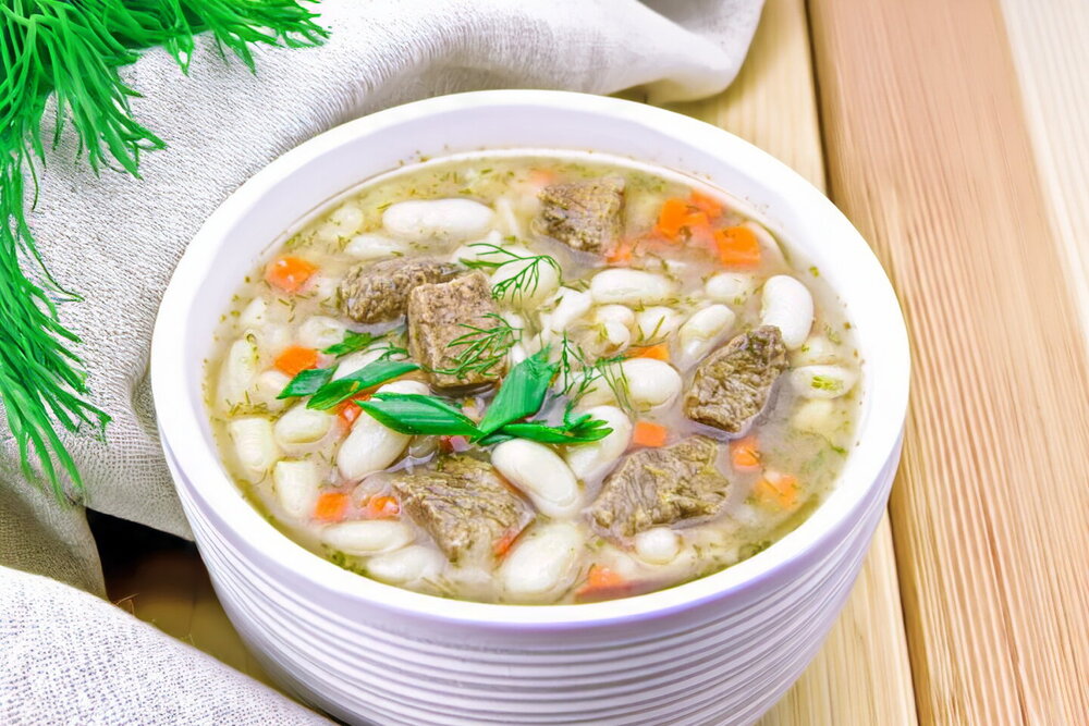 White Bean and Beef Soup