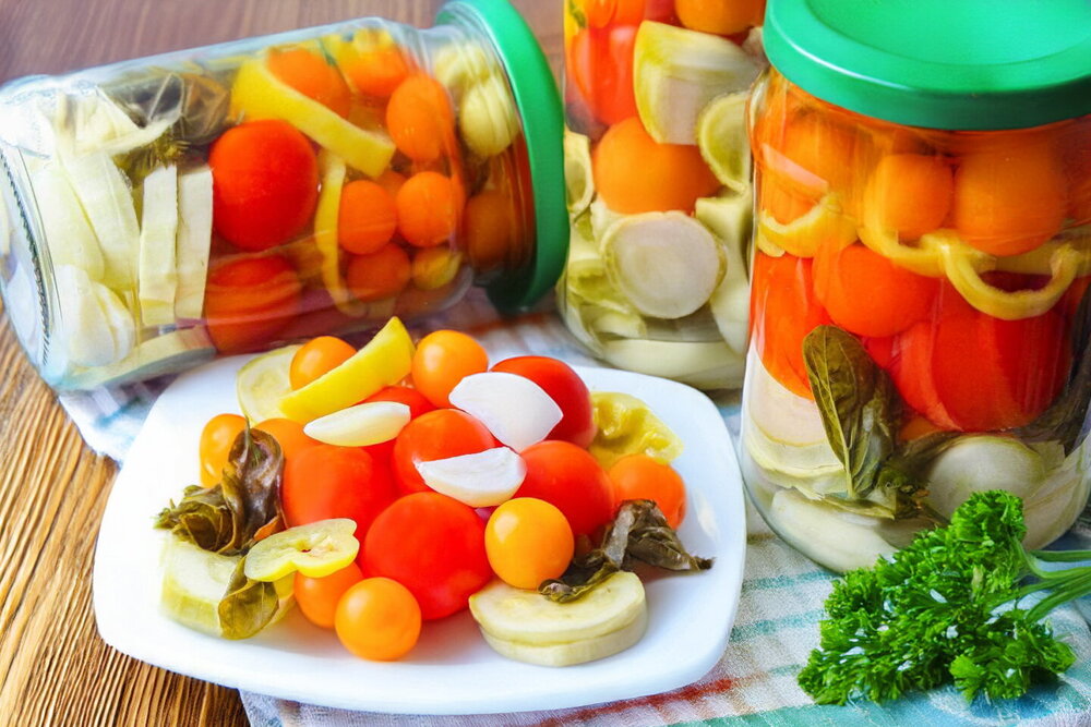 Refrigerator Mixed Pickled Vegetables