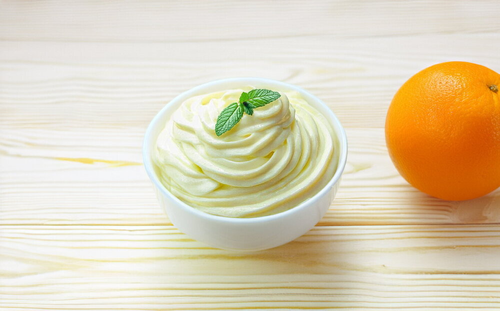 Cottage Cheese Cream with Gelatin