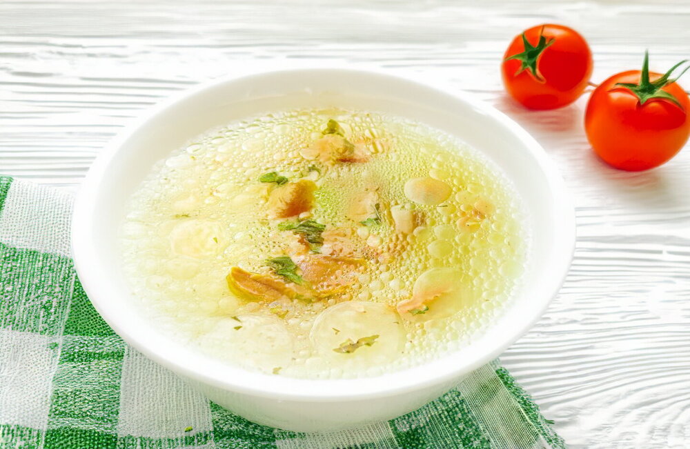 Portuguese-Style Chicken and Lemon Soup