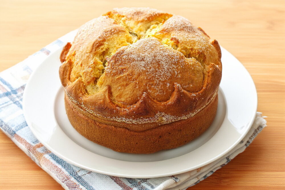 Sorrel and Cottage Cheese Pie