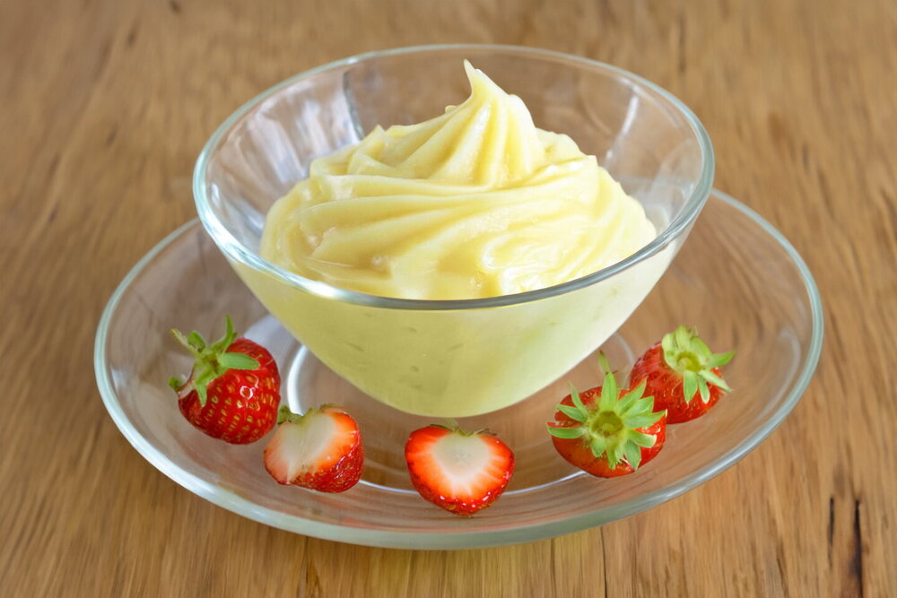 Eggless Milk Pastry Cream