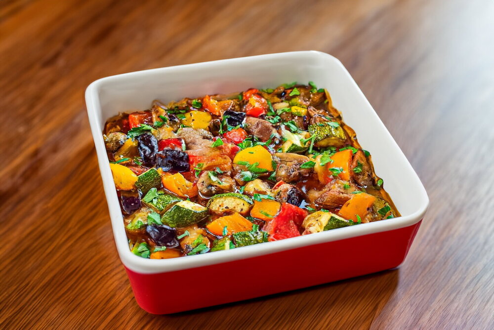 Oven-Roasted Vegetables and Mushrooms