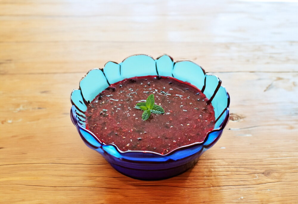 No-Cook Blackcurrant Jam
