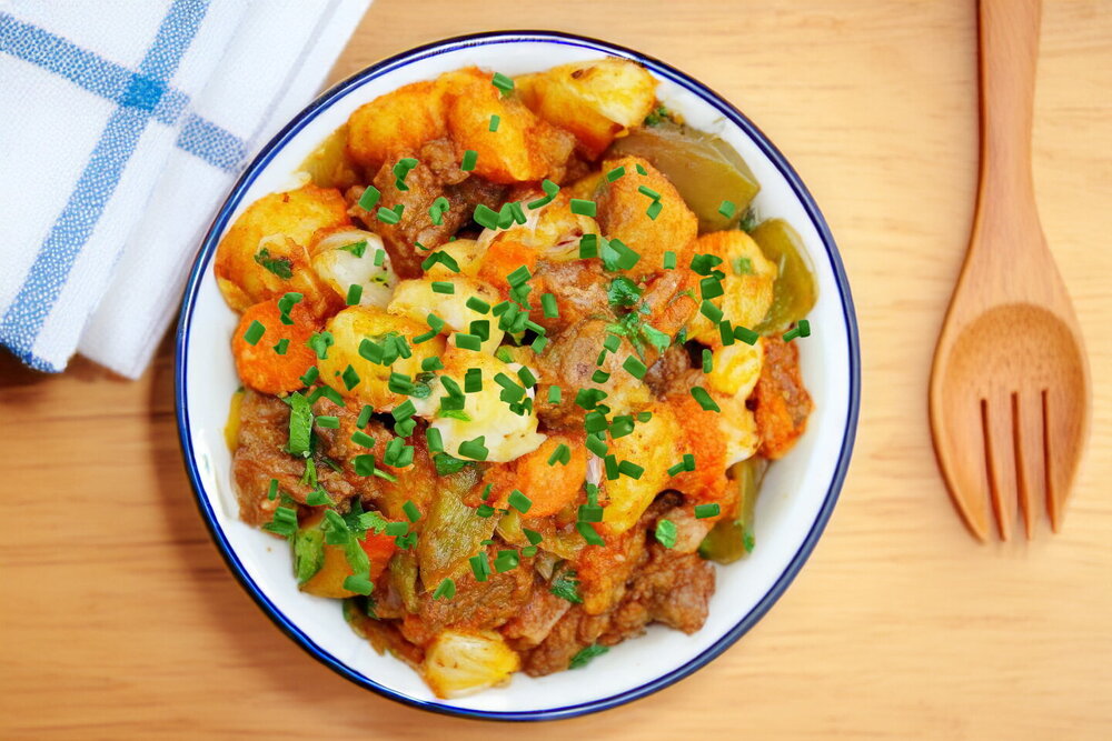 Campfire Beef and Potato Stew