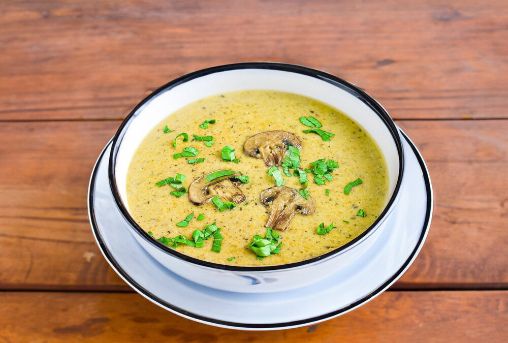 Multicooker Creamy Mushroom Soup