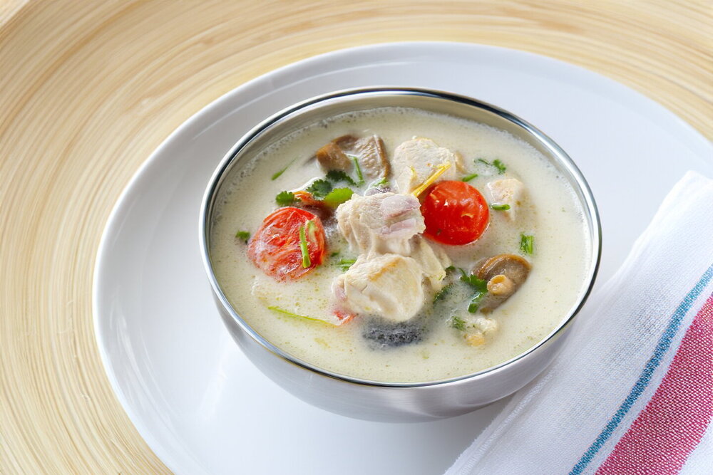 Thai Tom Kha Coconut Soup
