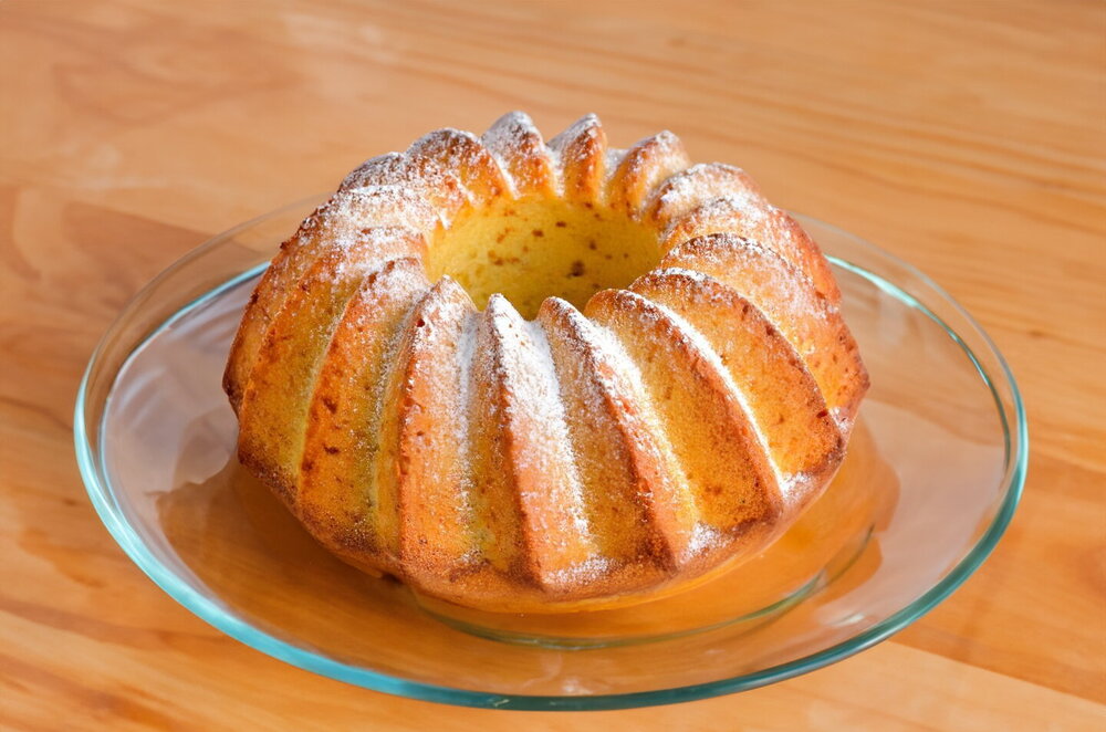Fermented Baked Milk Cake