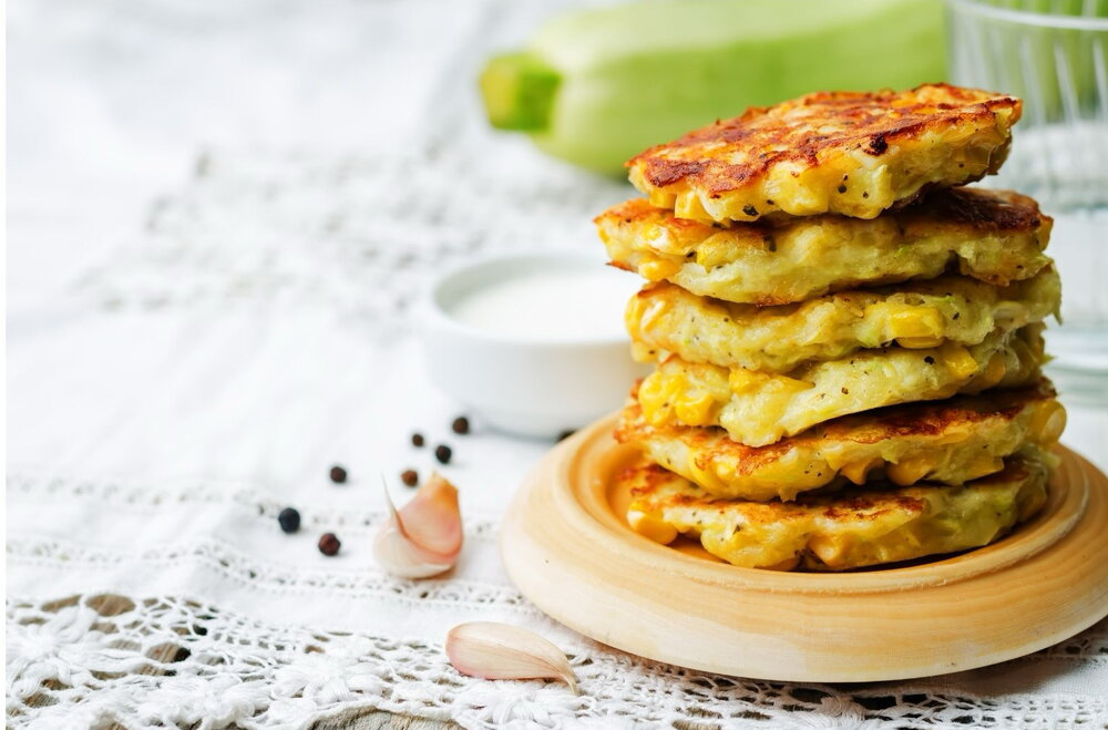 Sweetcorn fritters