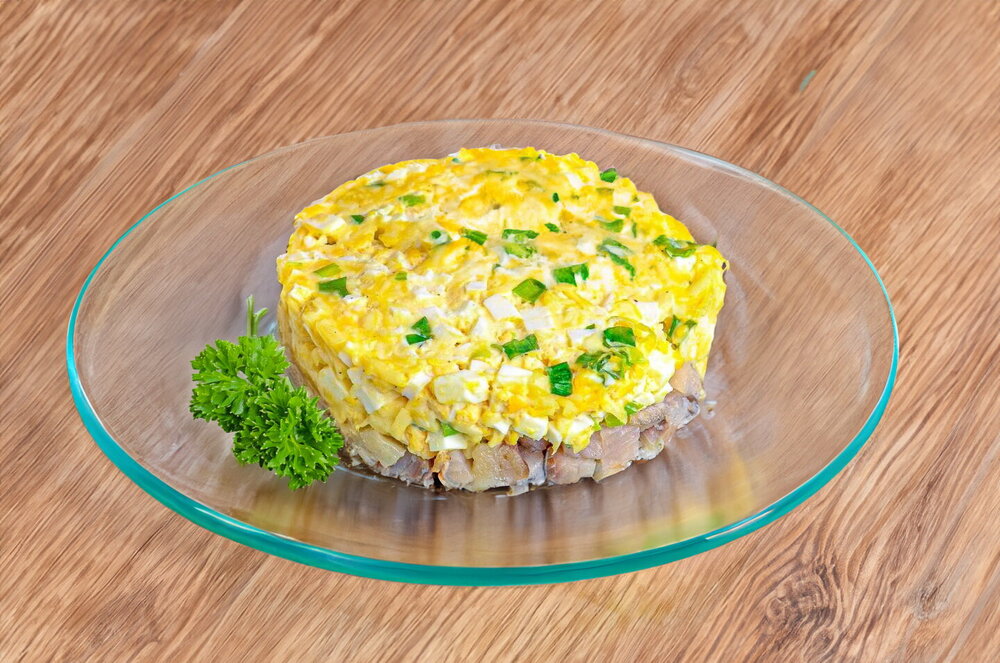 Herring and Egg Appetizer