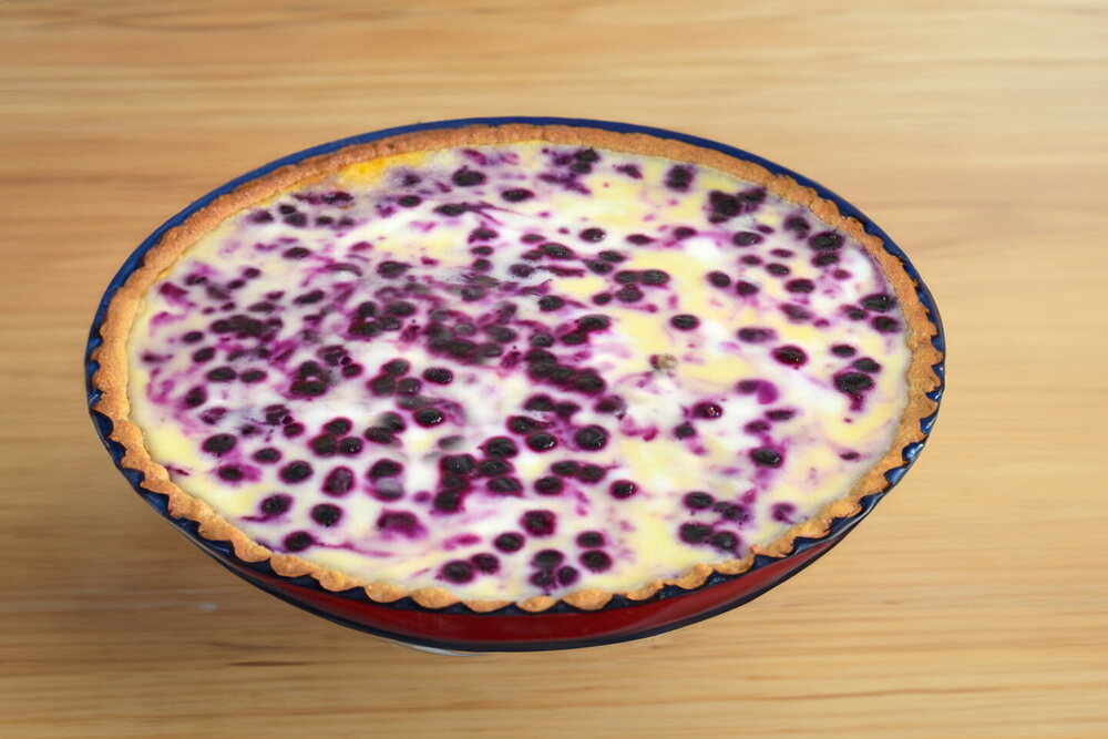 Finnish Blueberry Pie