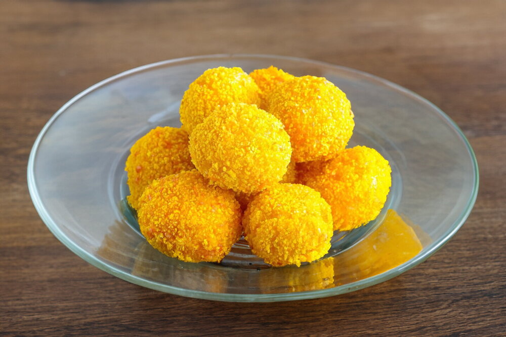 Deep-Fried Cheese Balls
