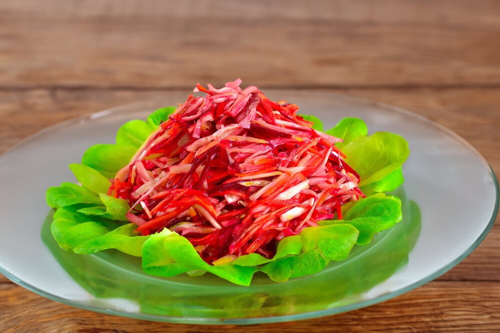 Cabbage and Beet Salad