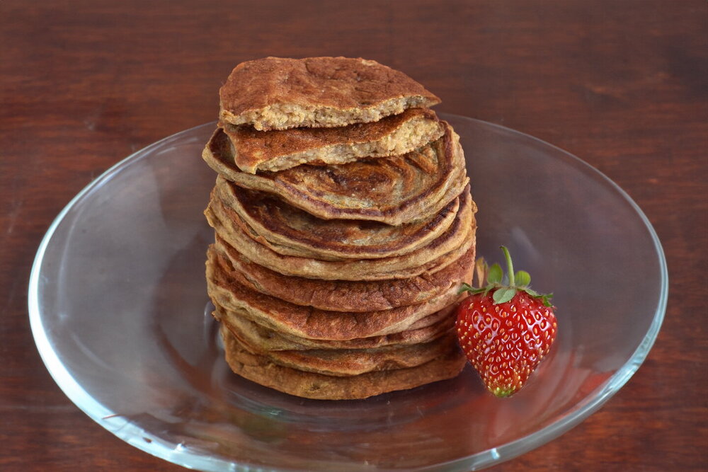 Rye Flour Pancakes