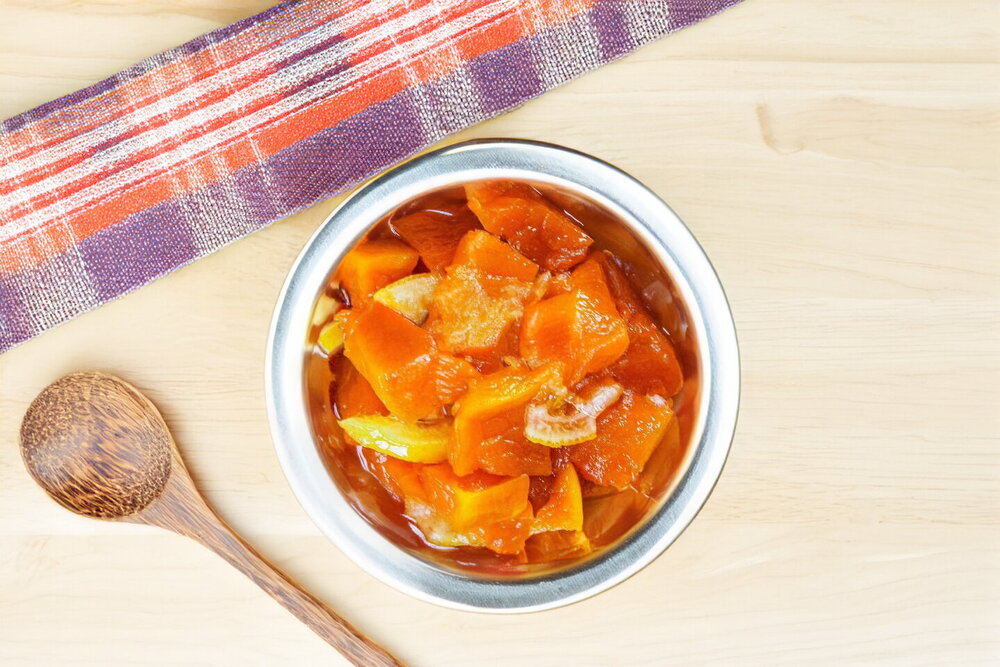 Pumpkin Jam with Lemon