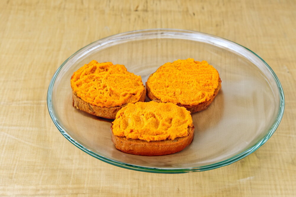 Carrot, Egg and Onion Spread