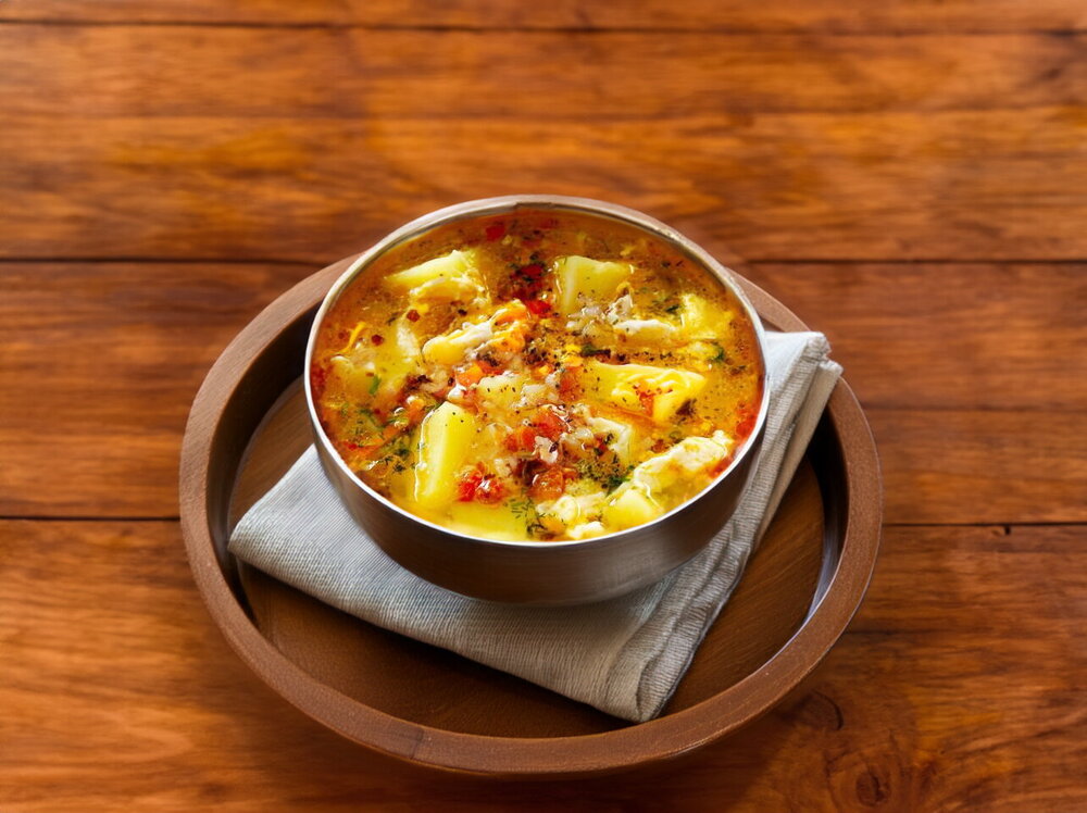 Buckwheat Soup with Egg