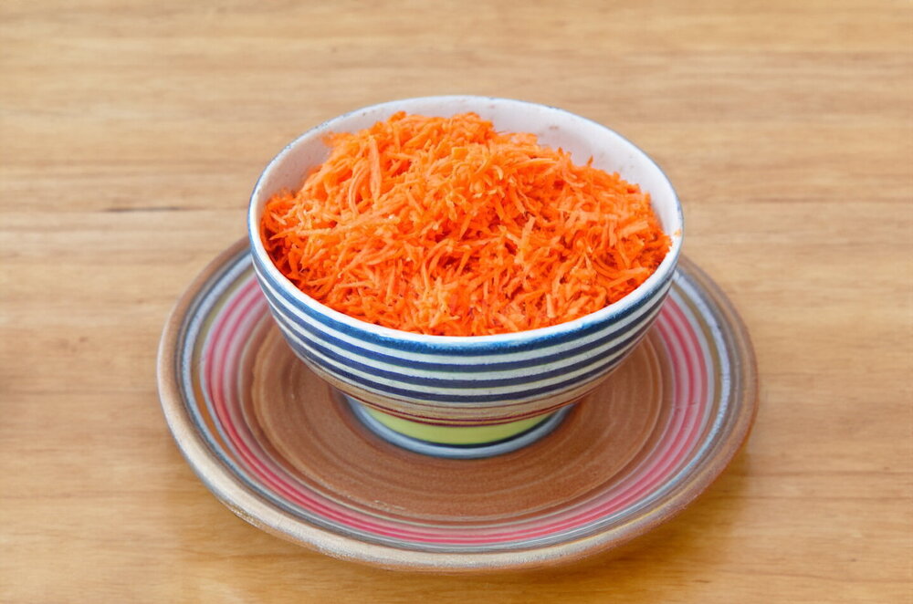 Carrot Salad with Sugar