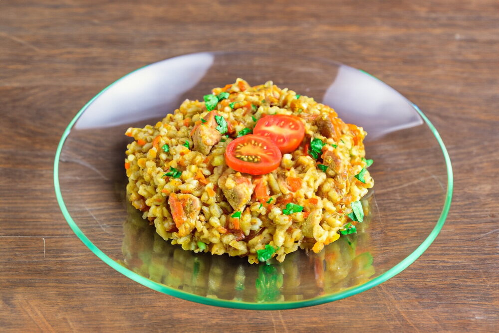 Pearl Barley with Meat