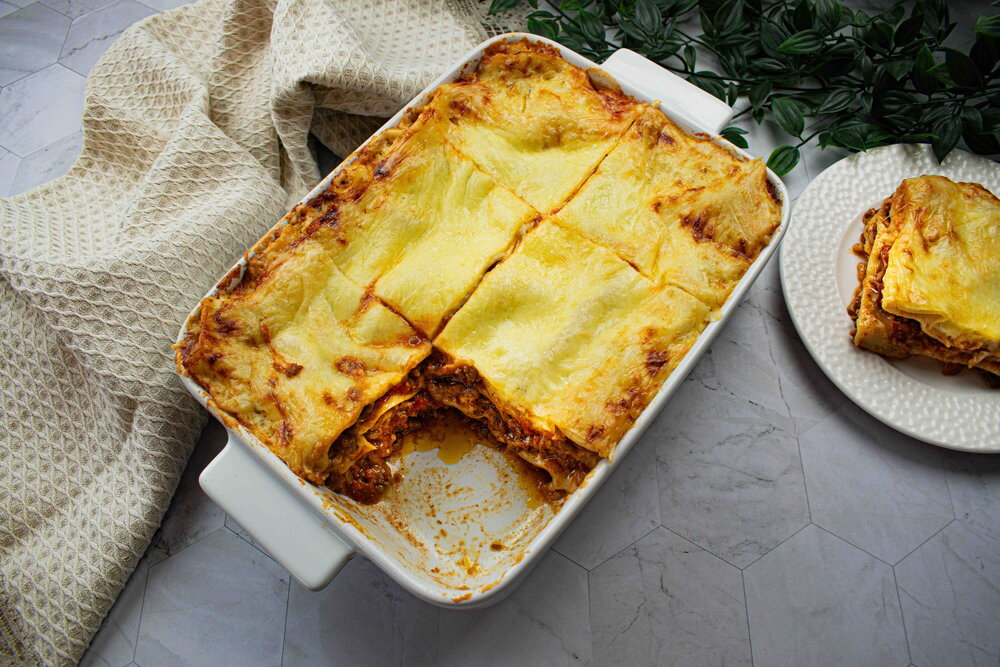 My best beef lasagna