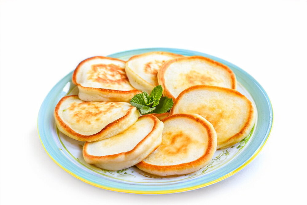 Eggless Pancakes without Baking Soda or Yeast