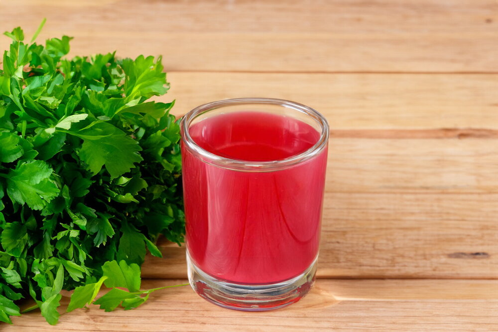 Homemade Kissel with Jam and Starch
