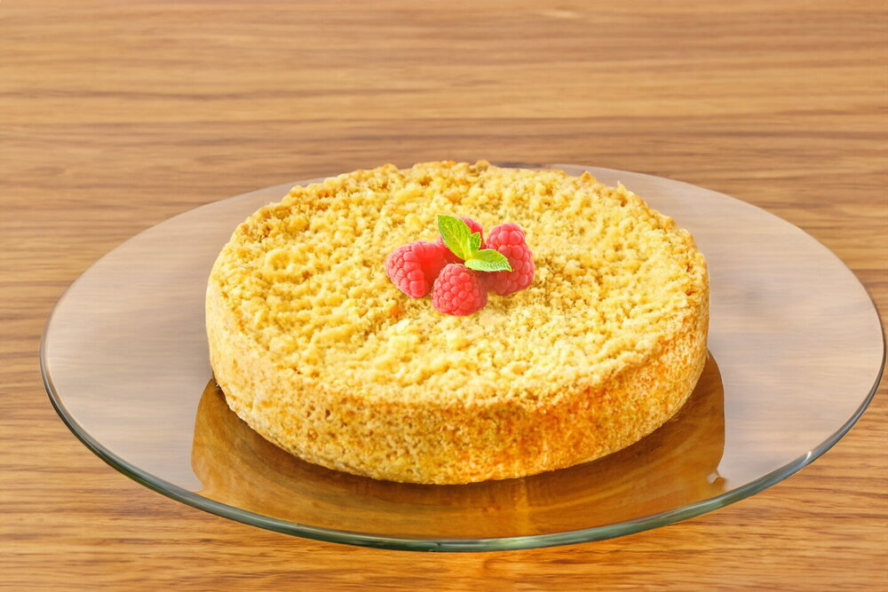 Cottage Cheese Crumb Cake