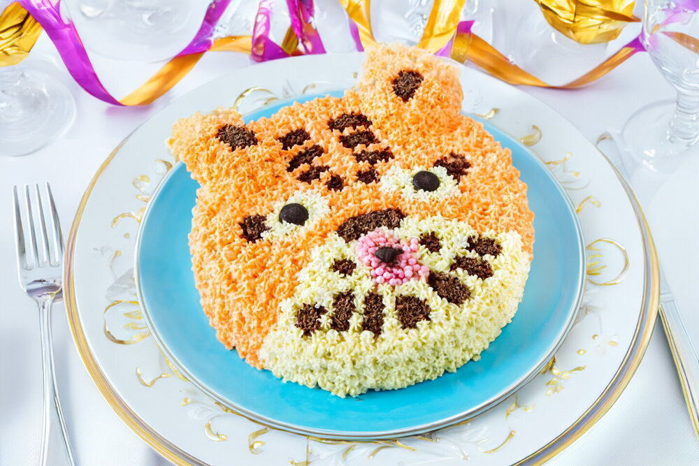 Tiger Sponge Cake
