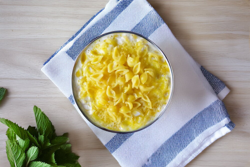 Milk Soup with Pasta