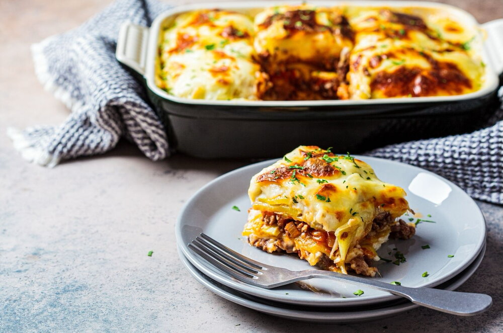 Moussaka with beef