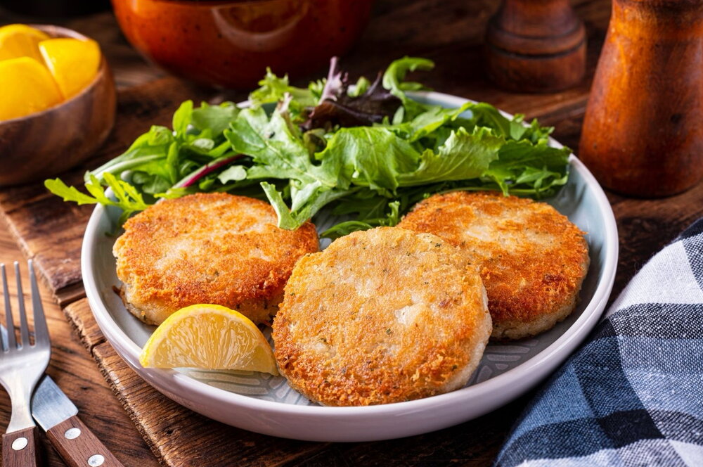 Thai salmon fish cakes