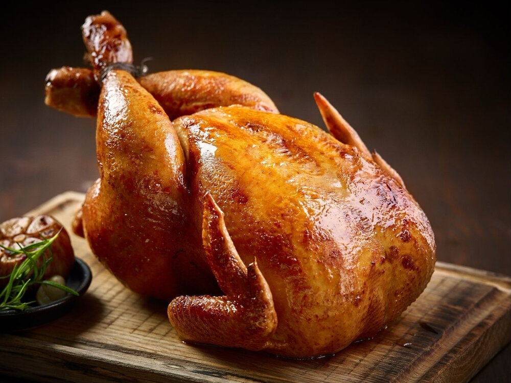 Thai roast whole chicken