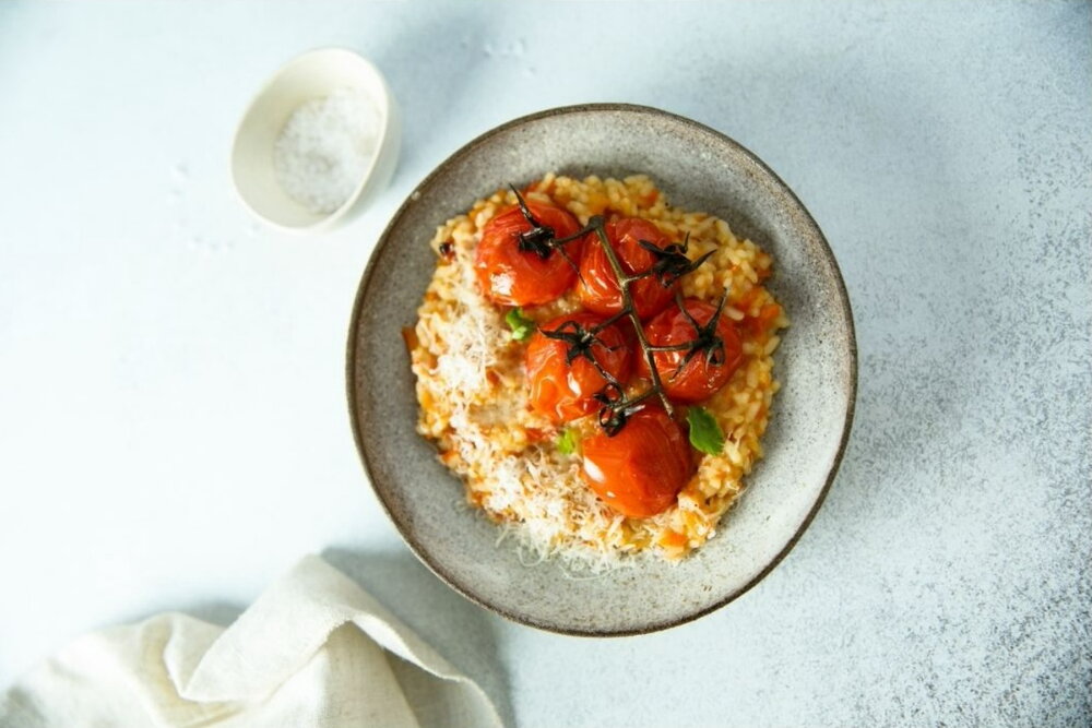 Tomato risotto