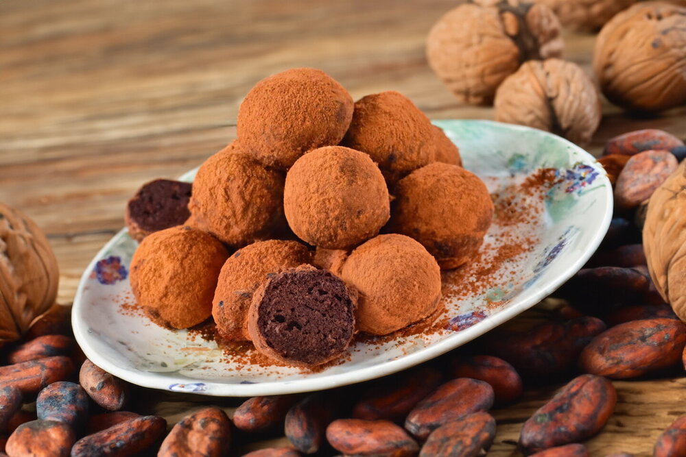 Homemade Cocoa Candies