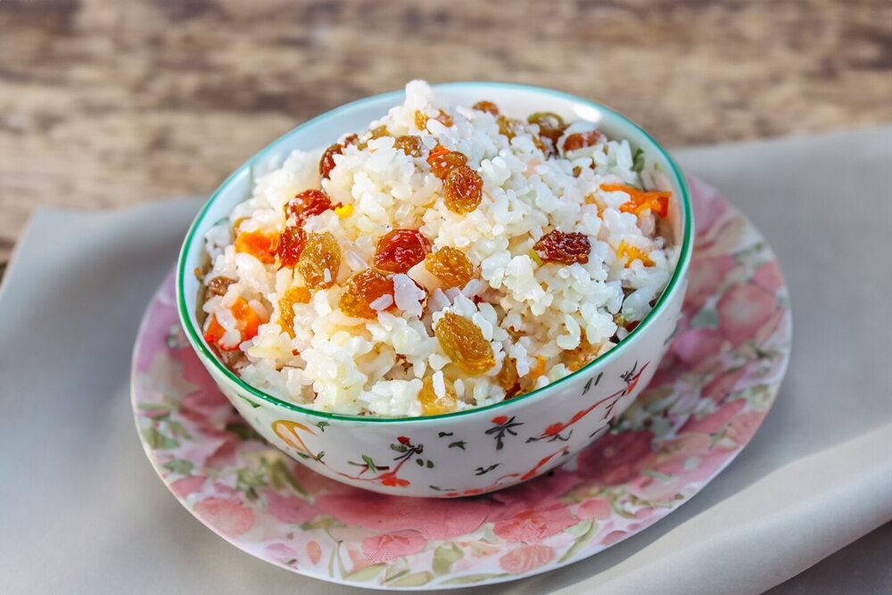 Kutia (Sweet Rice with Dried Fruits)