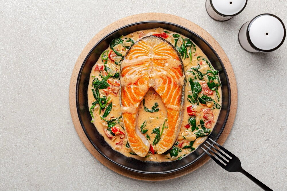 Tuscan salmon